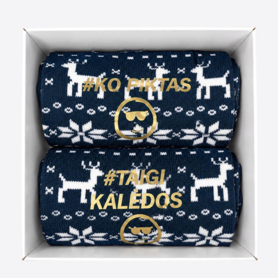 KOPIKTAS XMAS SOCKS (1 PAIR)