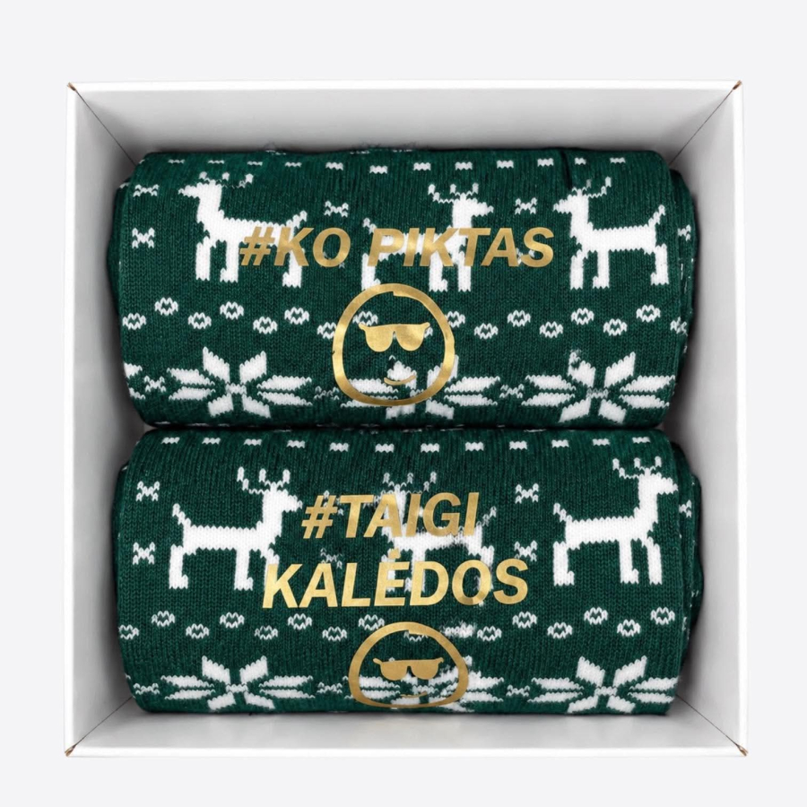 KOPIKTAS XMAS SOCKS (1 PAIR)