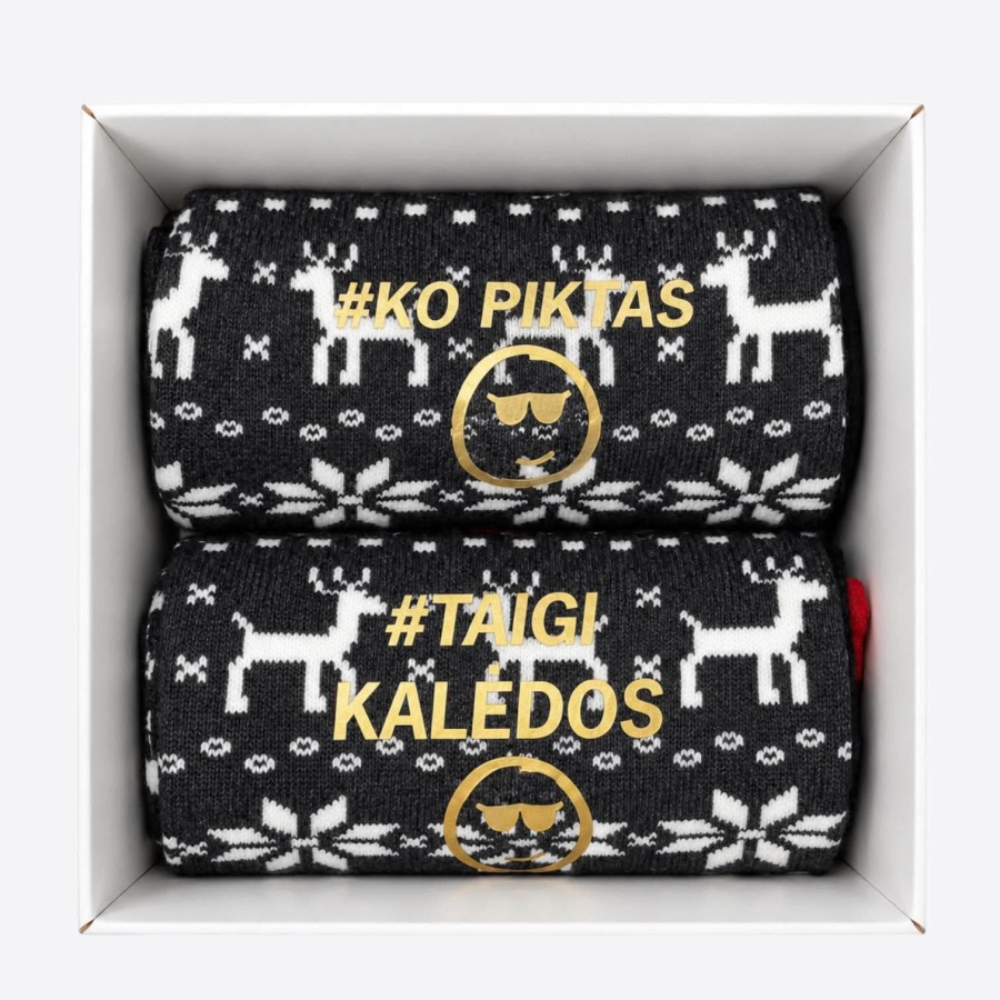 KOPIKTAS XMAS SOCKS (1 PAIR)