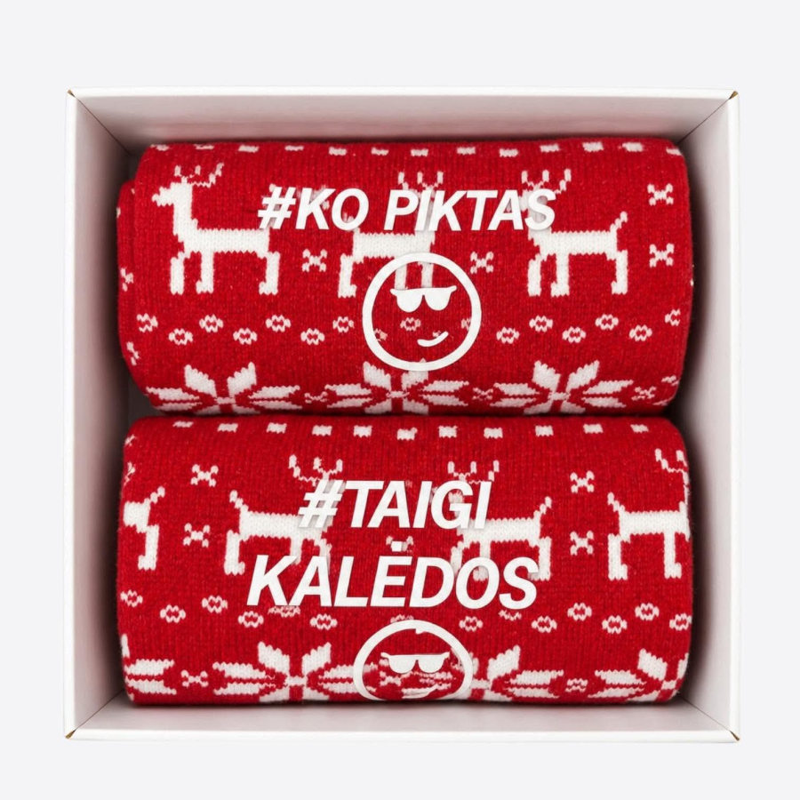 KOPIKTAS XMAS SOCKS (1 PAIR)