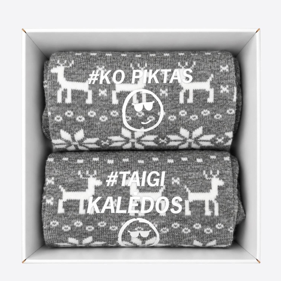 KOPIKTAS XMAS SOCKS (1 PAIR)