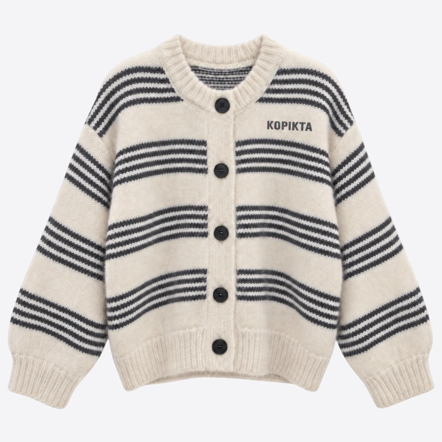 CHUNKY STRIPE KNIT SWEATER
