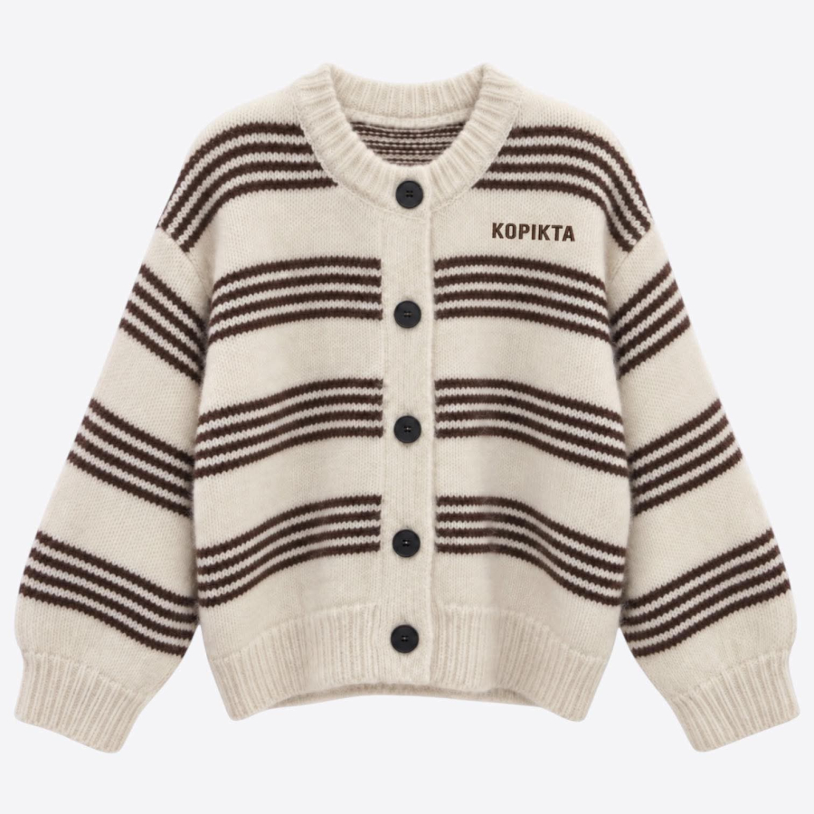 CHUNKY STRIPE KNIT SWEATER