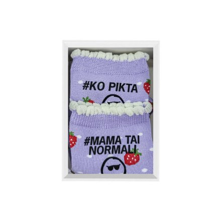 BABY SOCKS MAMA TAI NORMALI (1 PAIR)