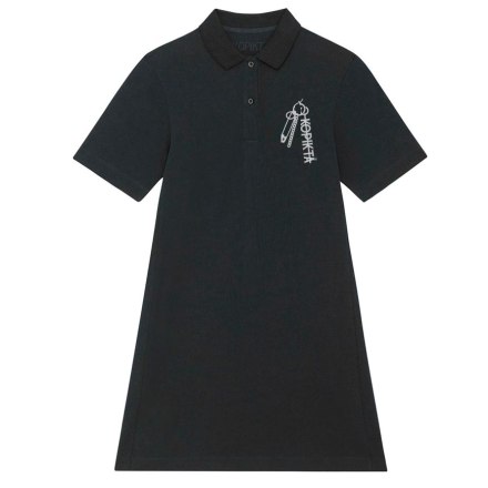 PIN BADGE POLO DRESS