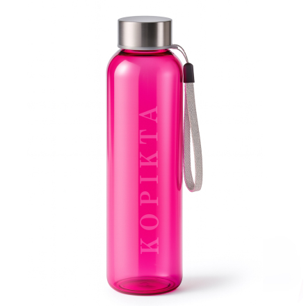 GLASS WATER BOTTLE 500ML