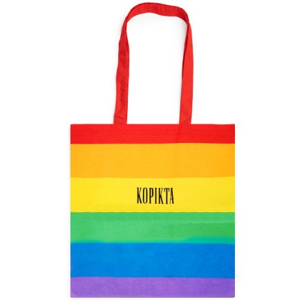 100% COTTON RAINBOW BAG