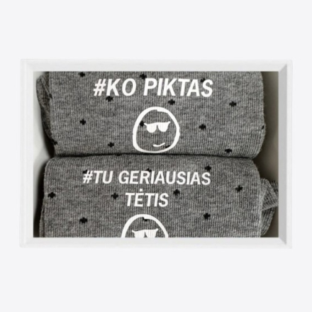 KOPIKTAS TĖTIS SOCKS (1 PAIR)