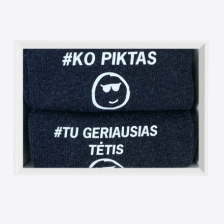 KOPIKTAS TĖTIS SOCKS (1 PAIR)