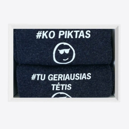 KOPIKTAS TĖTIS SOCKS (1 PAIR)
