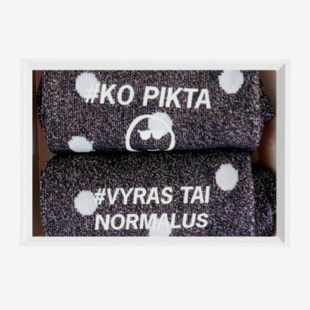 GLITTER SOCKS KOPIKTA 