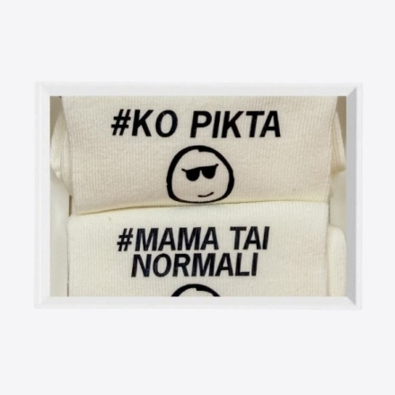 KIDS SOCKS MAMA NORMALI (1 PAIR)