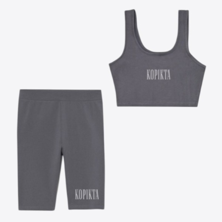 LIMITED EDITION BIKER SHORTS + CROP TOP