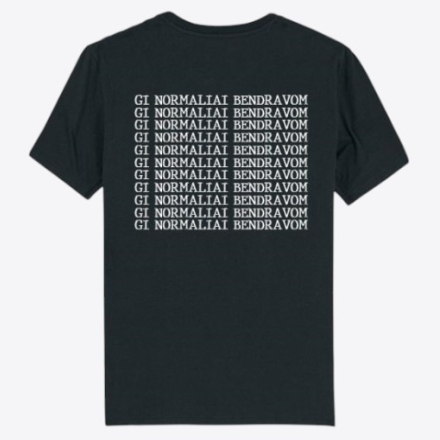 TSHIRT NORMALIAI BENDRAVOM
