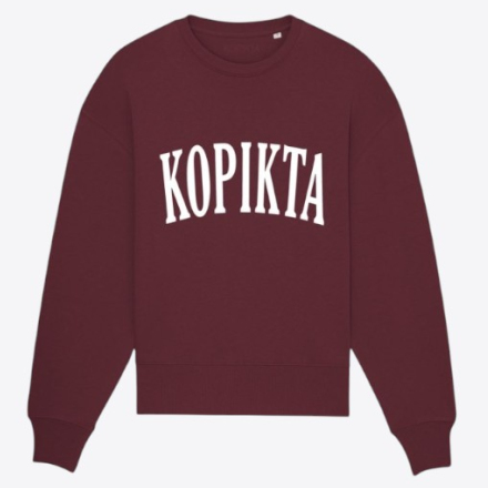 ORGANIC COLLEGE SWEATSHIRT