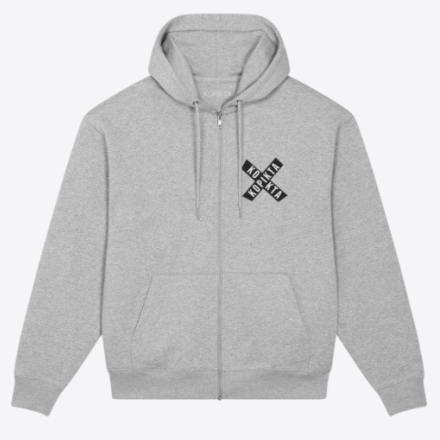 ZIP UP X HOODIE 