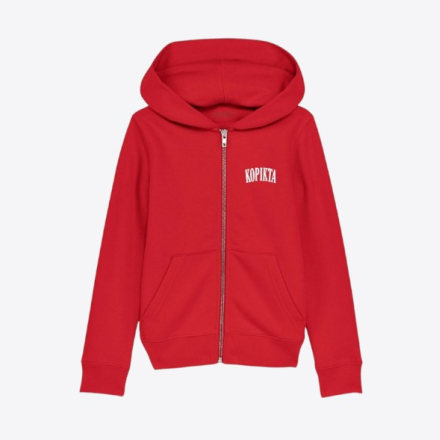 KIDS COLLEGE ZIP SWEATSHIRT