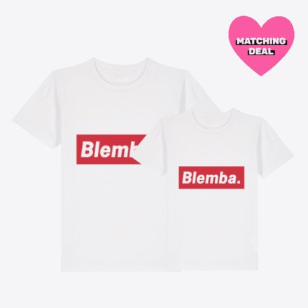 MATCHING ADULT + KID TSHIRT SET