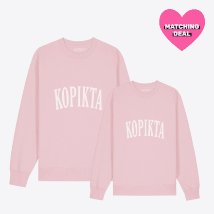 MATCHING ADULT + KID SWEATSHIRT SET