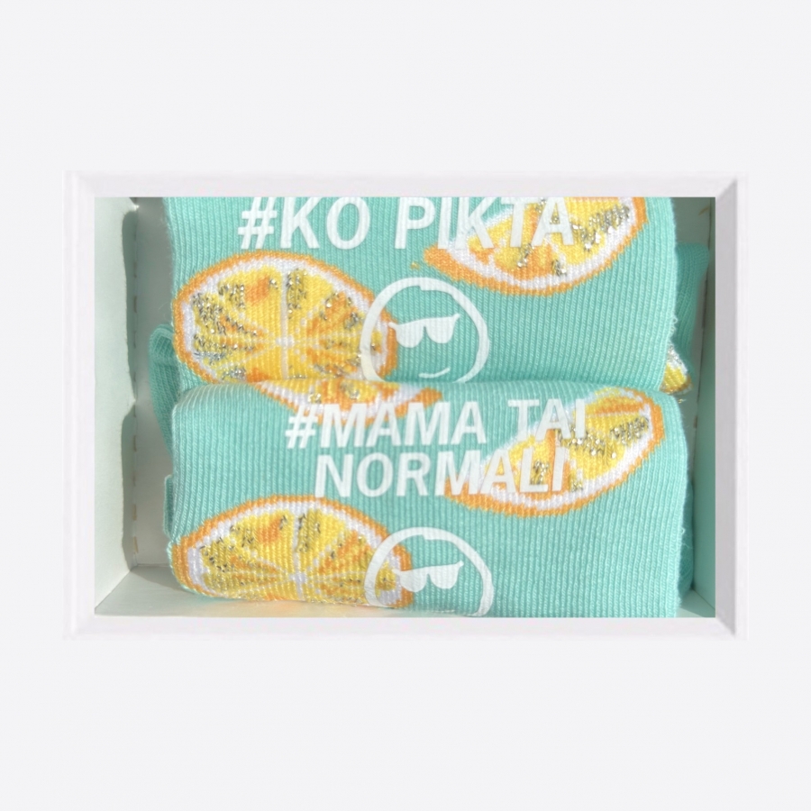 KIDS SOCKS MAMA TAI NORMALI (1 PAIR)