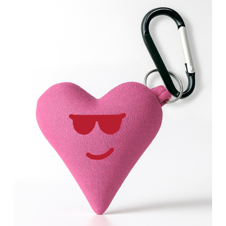 BAG CHARM HEART KOPIKTA
