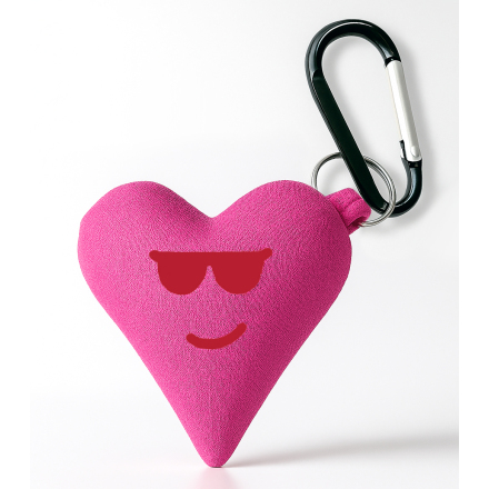 BAG CHARM HEART KOPIKTA
