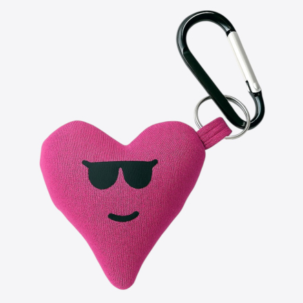 BAG CHARM HEART KOPIKTA