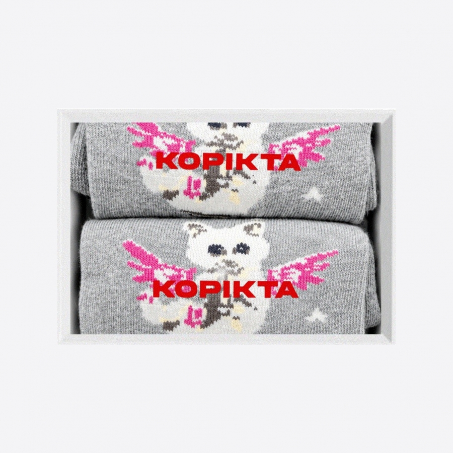 KOPIKTA KITTEN SOCKS (1 PAIR)