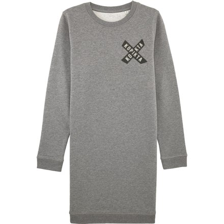 X SWEATSHIRT DRESS BY KOPIKTA