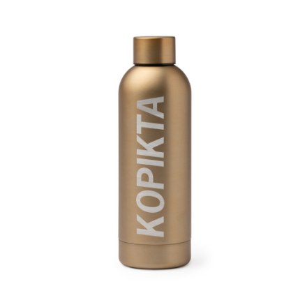 GOLD WATER BOTTLE 550ML