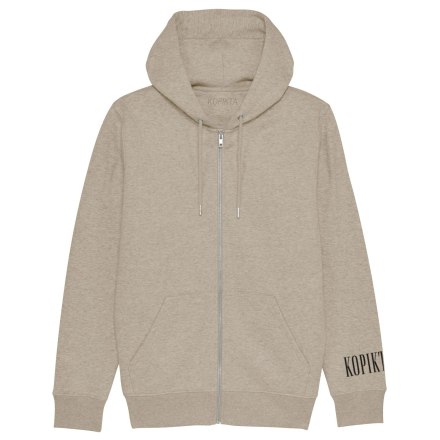 ZIP UP SLEEVE HOODIE