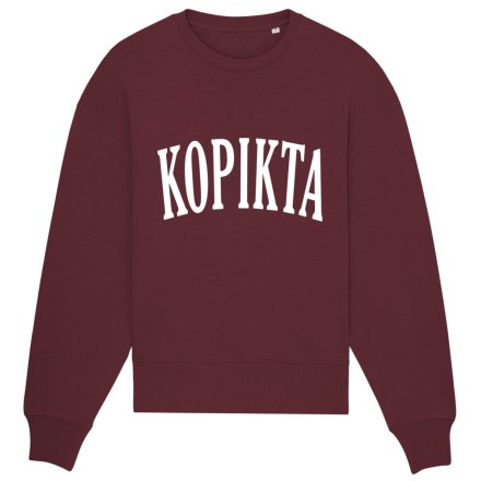 ORGANIC COLLEGE SWEATSHIRT