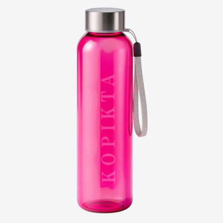 GLASS WATER BOTTLE 500ML