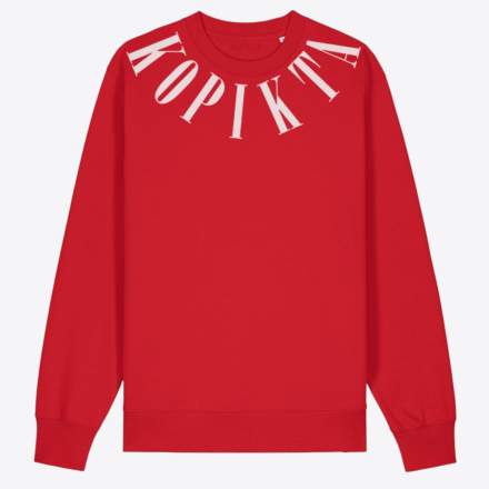 COLLAR SWEATSHIRT
