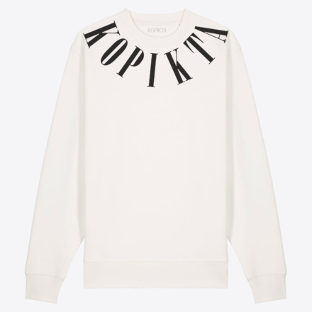 COLLAR SWEATSHIRT