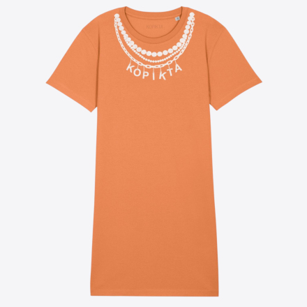 TSHIRT NECKLACE DRESS