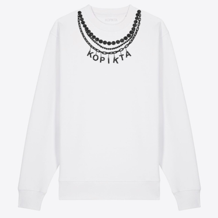 NECKLACE SWEATSHIRT