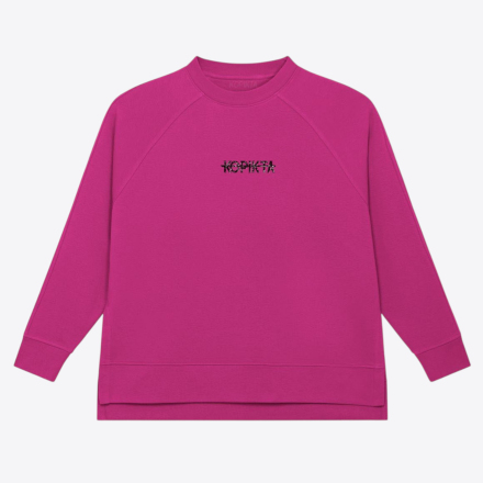 BROOCH SWEATSHIRT SPLIT
