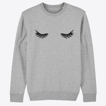 EYELASHES SWEATSHIRT