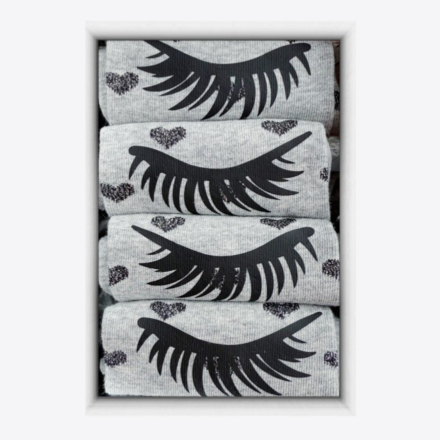 KOPIKTA EYELASHES SOCKS (2 PAIR)