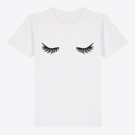 KIDS TSHIRT EYELASHES