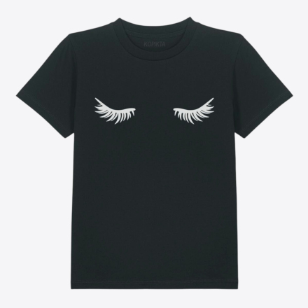 KIDS TSHIRT EYELASHES