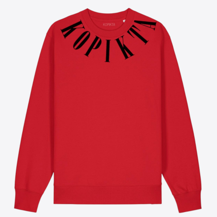 COLLAR SWEATSHIRT