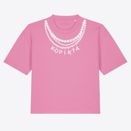 NECKLACE LONGER SLEEVE TSHIRT