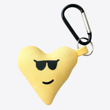 BAG CHARM HEART KOPIKTA