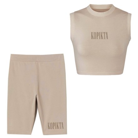 LIMITED EDITION BIKER SHORTS + CROP TOP
