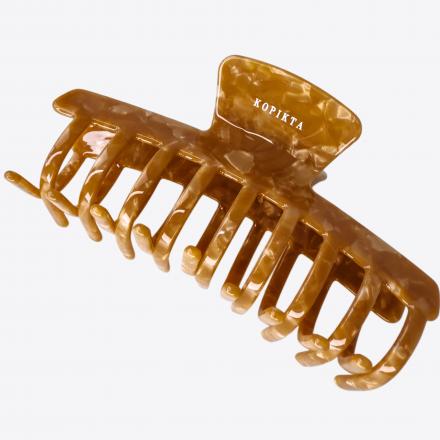 CARAMEL MAXI HAIR CLAW 