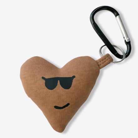 BAG CHARM HEART KOPIKTA