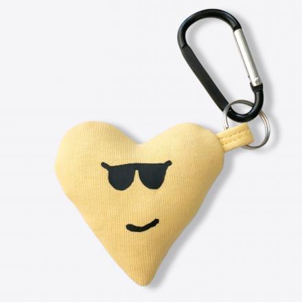 BAG CHARM HEART KOPIKTA