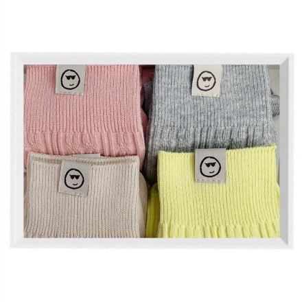 TWIST COTTON SOCKS (4 PAIR)